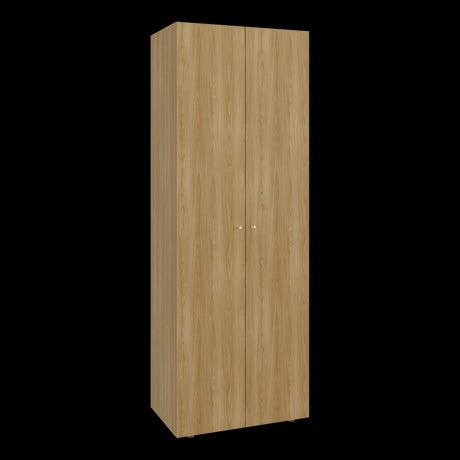 Closet Tuhogar Fresno y Blanco 60x170cm con Tres Compartimientos y con Dos Puertas - CLOSETS | Bylmo