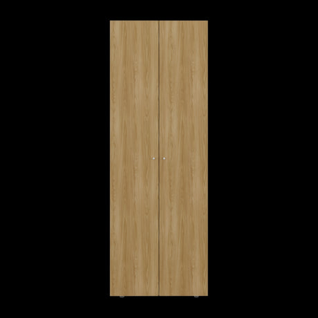 Closet Tuhogar Fresno y Blanco 60x170cm con Tres Compartimientos y con Dos Puertas - CLOSETS | Bylmo