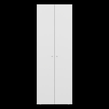 Closet Tuhogar Blanco 60x170cm con Cuatro Compartimientos y con Dos Puertas - CLOSETS | Bylmo