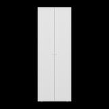 Closet Tuhogar Blanco 60x170cm con Tres Compartimientos y con Dos Puertas - CLOSETS | Bylmo