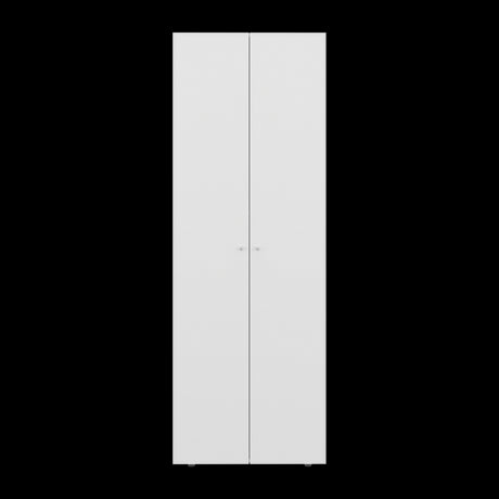 Closet Tuhogar Blanco 60x170cm con Tres Compartimientos y con Dos Puertas - CLOSETS | Bylmo