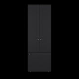 Closet Tuhogar Wengue 60x170cm con Cuatro Compartimientos y con Tres Puertas - CLOSETS | Bylmo
