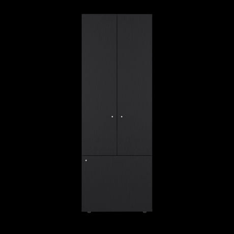 Closet Tuhogar Wengue 60x170cm con Cuatro Compartimientos y con Tres Puertas - CLOSETS | Bylmo