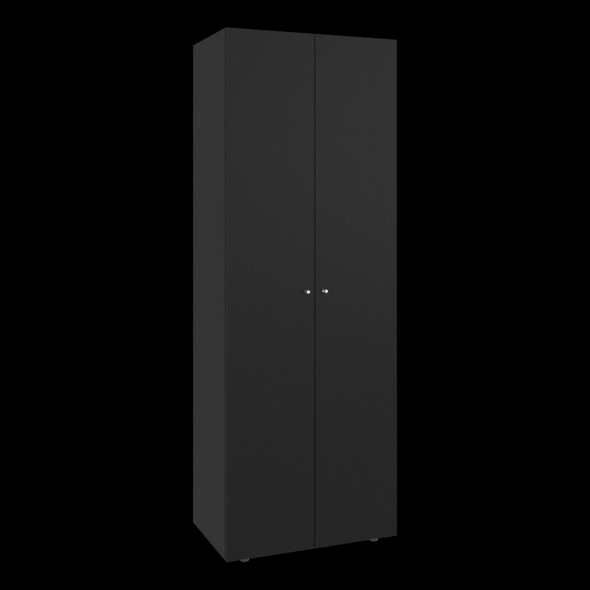 Closet Tuhogar Wengue 60x170cm con Tres Compartimientos y con Dos Puertas - CLOSETS | Bylmo