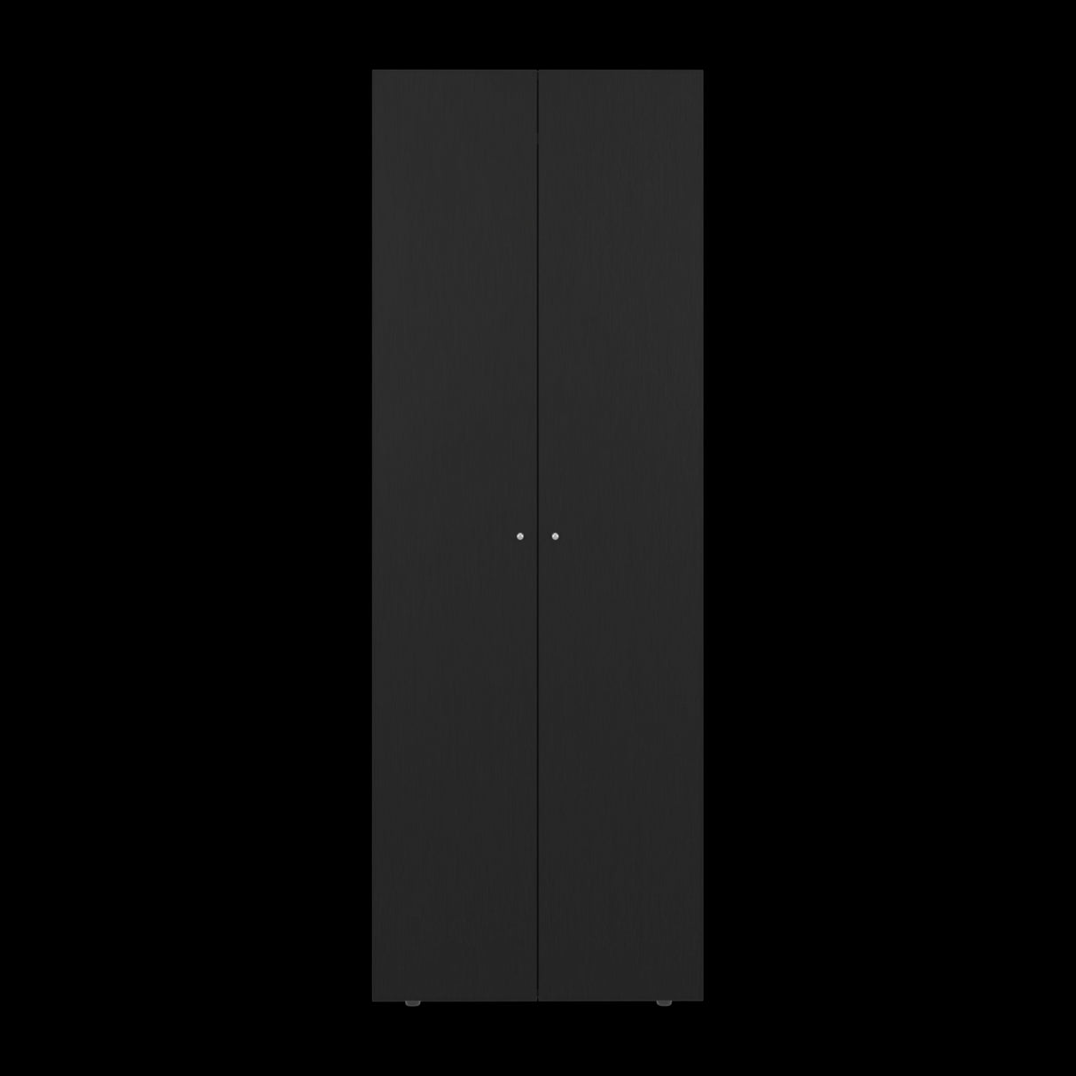 Closet Tuhogar Wengue 60x170cm con Tres Compartimientos y con Dos Puertas - CLOSETS | Bylmo