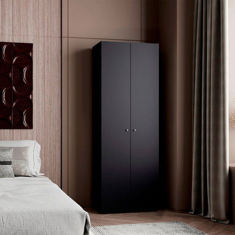 Closet Tuhogar Wengue 60x170cm con Cuatro Compartimientos y con Dos Puertas - CLOSETS | Bylmo