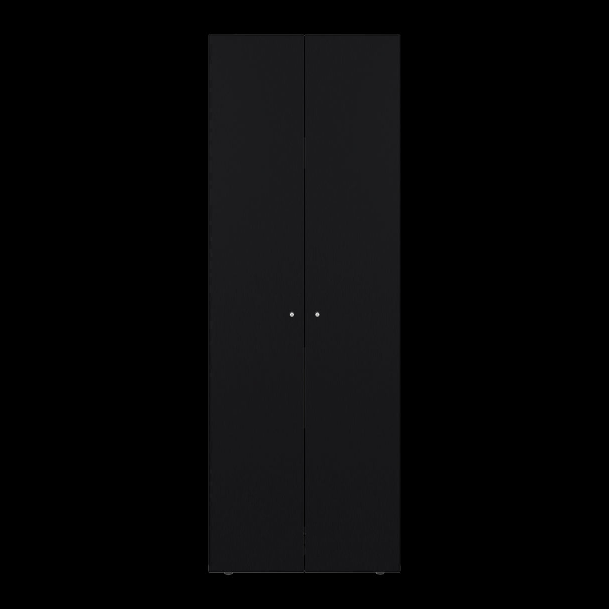 Closet Tuhogar Wengue 60x170cm con Cuatro Compartimientos y con Dos Puertas - CLOSETS | Bylmo