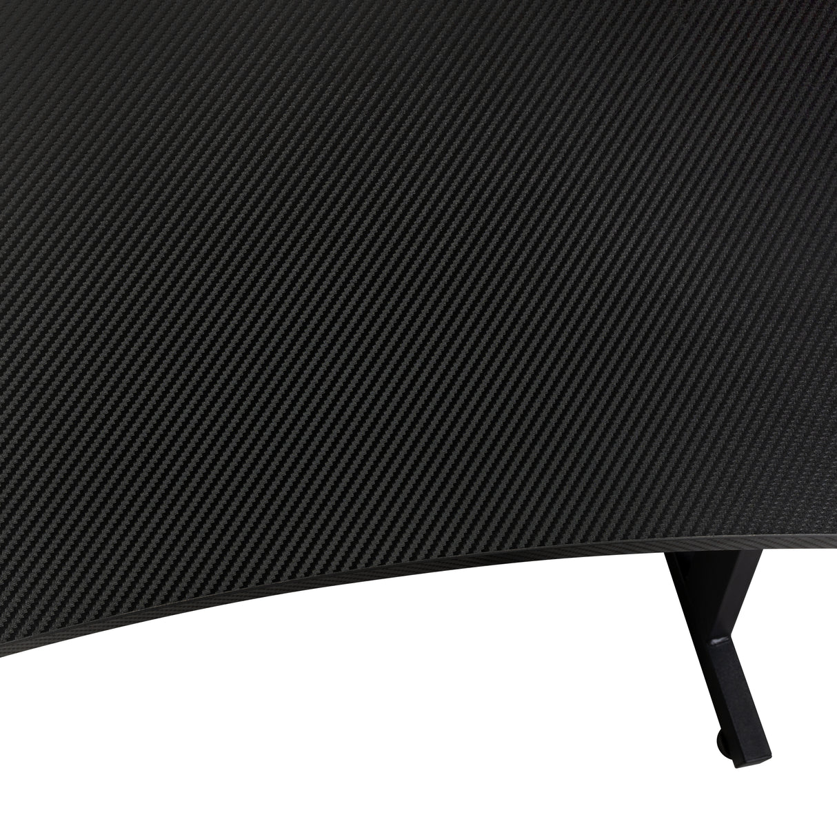 Escritorio Gamer Carbon Racer Negro y Fibra de Carbono 60x120cm sin Cajones - ESCRITORIOS | Bylmo