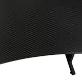 Escritorio Gamer Carbon Racer Negro y Fibra de Carbono 60x120cm sin Cajones - ESCRITORIOS | Bylmo