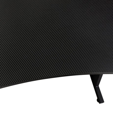 Escritorio Gamer Carbon Racer Negro y Fibra de Carbono 60x120cm sin Cajones - ESCRITORIOS | Bylmo