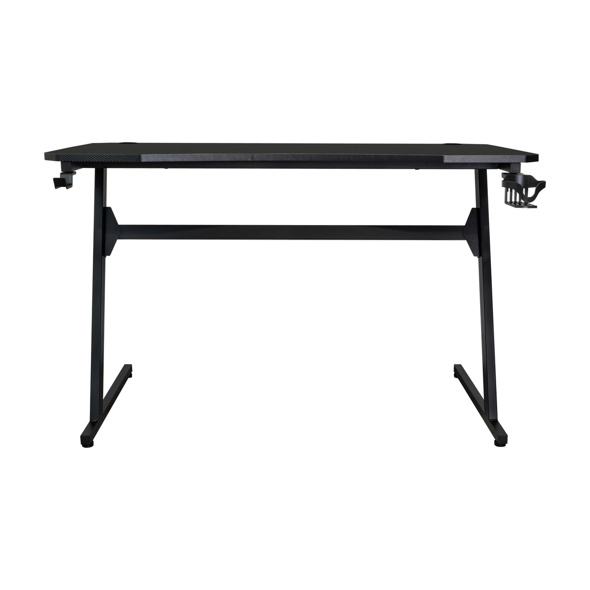 Escritorio Gamer Carbon Racer Negro y Fibra de Carbono 60x120cm sin Cajones - ESCRITORIOS | Bylmo