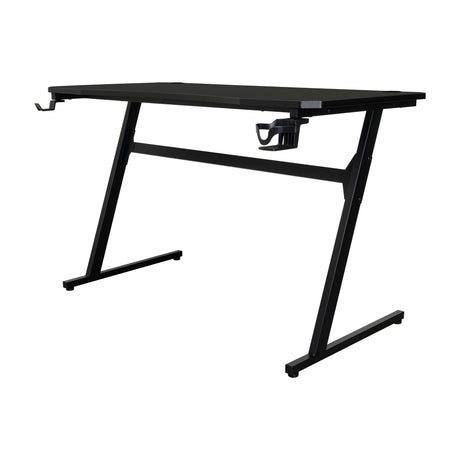 Escritorio Gamer Carbon Racer Negro y Fibra de Carbono 60x120cm sin Cajones - ESCRITORIOS | Bylmo