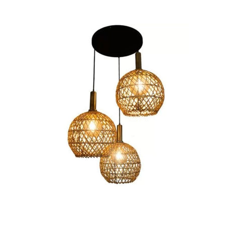 Lámpara de Techo Colgante Callisto Negro y Marron Claro 40x300cm Ajustable con Bombilla LED - LAMPARAS DE TECHO | Bylmo