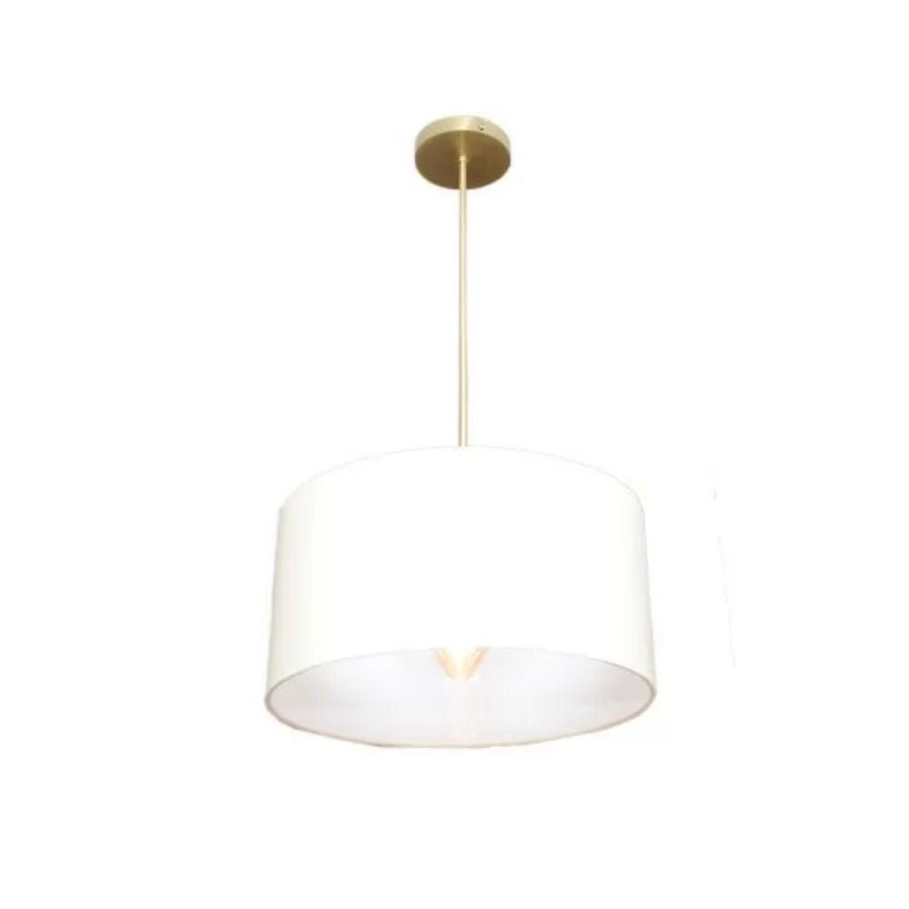 Lámpara de Techo Colgante Larisa Blanco 40x22cm Ajustable con Bombilla LED - LAMPARAS DE TECHO | Bylmo