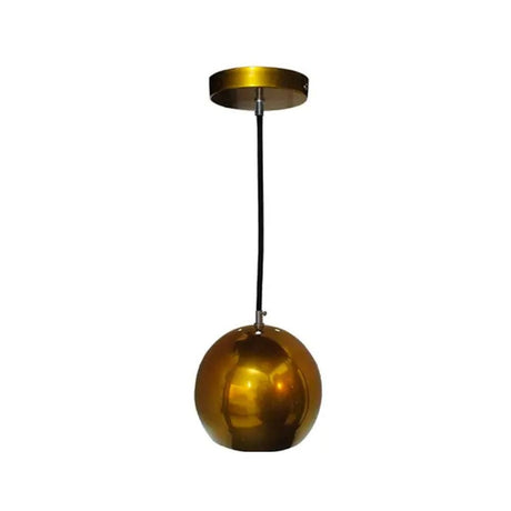 Lámpara de Techo Colgante Genoveva Dorado 16x16cm Ajustable con Bombilla LED - LAMPARAS DE TECHO | Bylmo