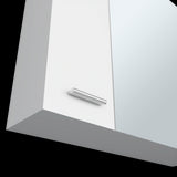 Gabinete de Baño Sines Blanco 60x60cm Con Espejo y con Dos Entrepaños - GABINETES DE BANHO | Bylmo