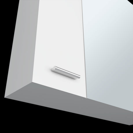 Gabinete de Baño Sines Blanco 60x60cm Con Espejo y con Dos Entrepaños - GABINETES DE BANHO | Bylmo