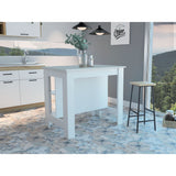 Mueble Auxiliar de Cocina Cala Blanco 103x90cm con Tres Compartimientos - BARRAS Y MUEBLES AUXILIARES | Bylmo