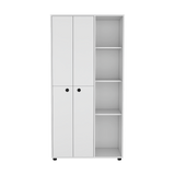 Closet Misuri Blanco 90x182cm con Un Cajón y Siete Compartimientos - CLOSETS | Bylmo