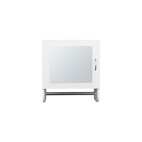 Gabinete De Baño Bath Blanco 45x50cm Cuadrado Con Espejo Y Espacio Para Colgar Toalla De Manos - GABINETES DE BANHO | Bylmo