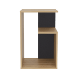Mesa Auxiliar Everett Fresno 39.8x63.4cm Rectangular Con Tres Compartimientos - MESAS AUXILIARES | Bylmo
