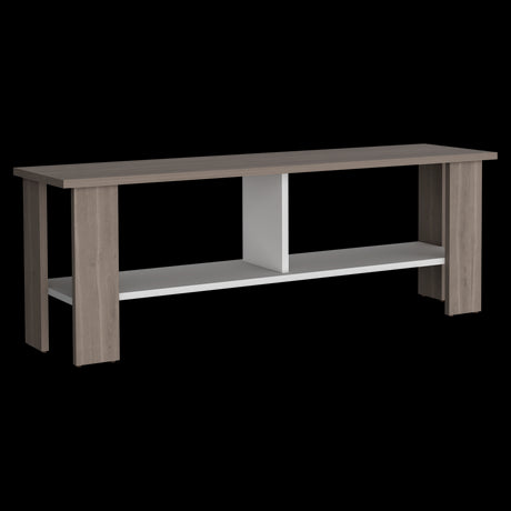 Mesa para TV Navia Bardolino 120.3x42.1cm para TV Hasta 55" Pulgadas con Tres Compartimientos - MUEBLES DE TV | Bylmo
