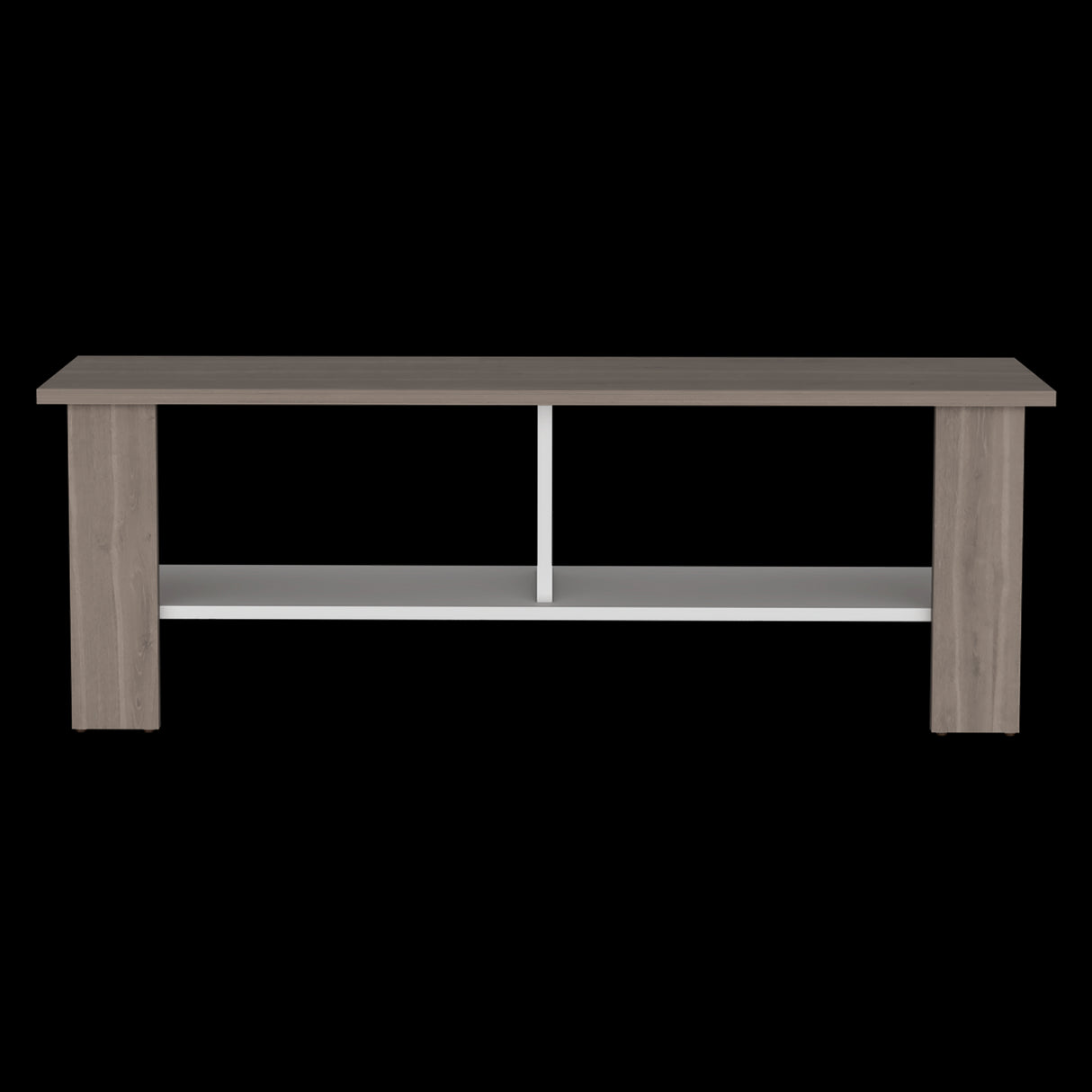 Mesa para TV Navia Bardolino 120.3x42.1cm para TV Hasta 55" Pulgadas con Tres Compartimientos - MUEBLES DE TV | Bylmo
