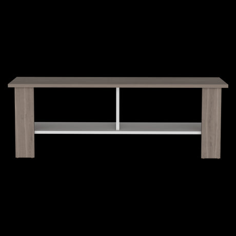 Mesa para TV Navia Bardolino 120.3x42.1cm para TV Hasta 55" Pulgadas con Tres Compartimientos - MUEBLES DE TV | Bylmo
