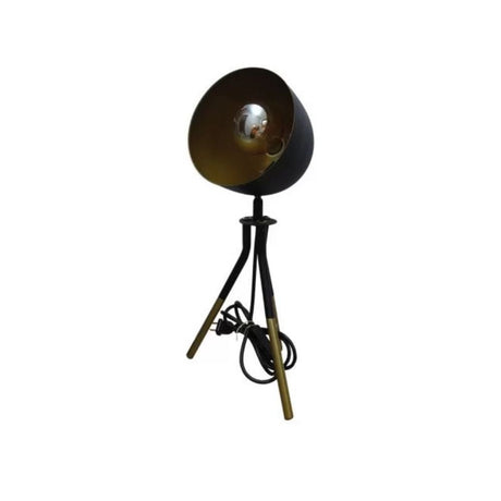 Lámpara de Mesa Led Uster Negro 17x50cm de Una Luz sin Bombilla - LAMPARAS DE ESCRITORIO | Bylmo