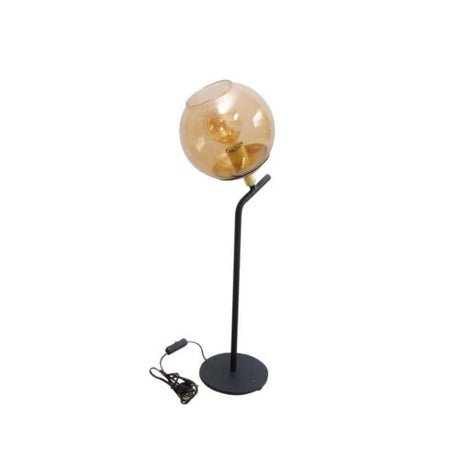 Lámpara de Mesa Led Sion Negro y Dorado 15x70cm de Una Luz sin Bombilla - LAMPARAS DE ESCRITORIO | Bylmo