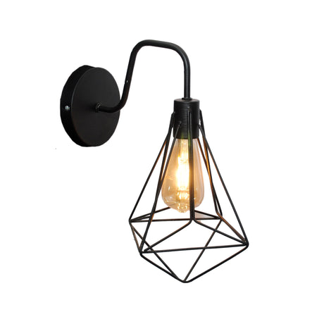 Lámpara de Pared Led Beanda Negro 30x38cm de de Una Luz sin Bombilla - LAMPARAS DE PARED | Bylmo