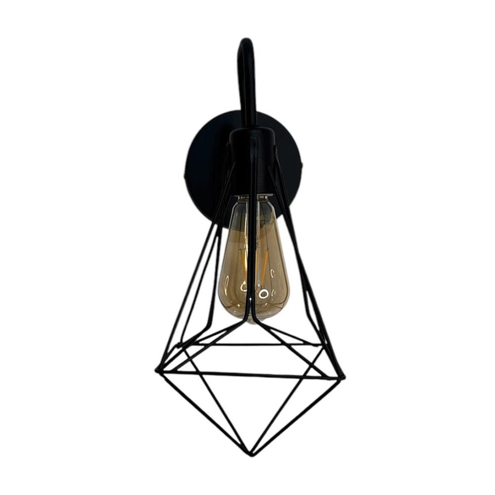 Lámpara de Pared Led Beanda Negro 30x38cm de de Una Luz sin Bombilla - LAMPARAS DE PARED | Bylmo