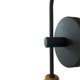 Lámpara de Pared Led Bonao Cobre y Negro 13x29cm de de Dos Luces sin Bombilla - LAMPARAS DE PARED | Bylmo