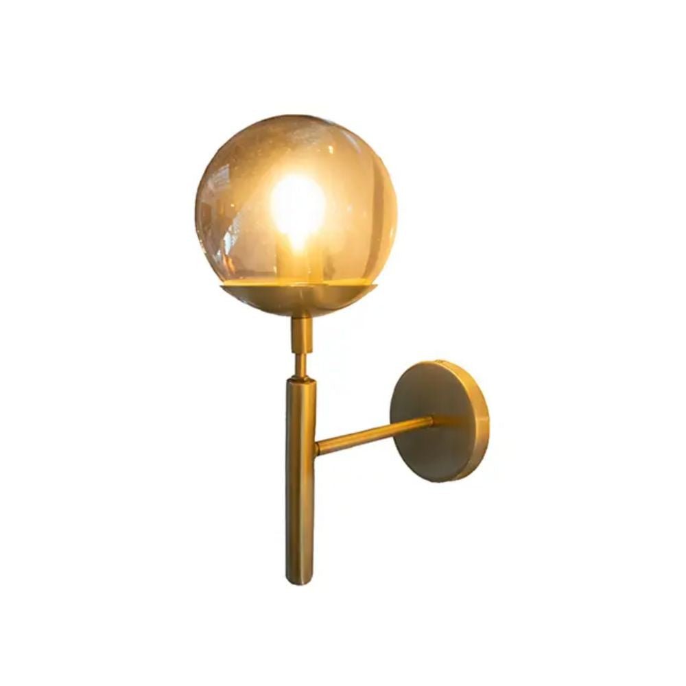 Lámpara de Pared Led Keimi Dorado 17x30cm de de Una Luz sin Bombilla - LAMPARAS DE PARED | Bylmo