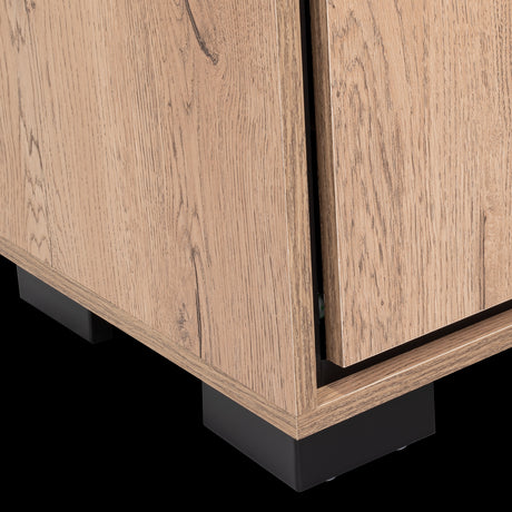 Cajonera Terra Macadamia 79.1x77cm de Tres Hileras con Tres Cajones - CAJONERAS Y COMODAS | Bylmo