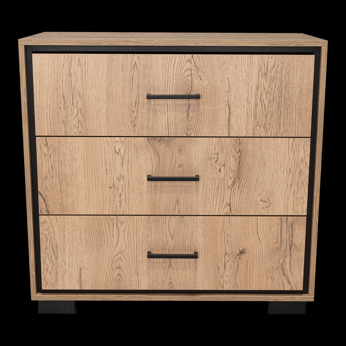 Cajonera Terra Macadamia 79.1x77cm de Tres Hileras con Tres Cajones - CAJONERAS Y COMODAS | Bylmo
