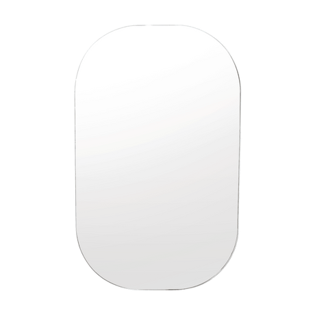 Espejo de Baño Nany Gris 43x68cm Rectangular sin Marco - ESPEJOS DE BANHO | Bylmo