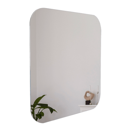 Espejo de Baño Lia Gris 60x60cm Cuadrado sin Marco - ESPEJOS DE BANHO | Bylmo