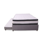 Cama Nido Blaser Gris Sencillo 100 X 190 Cm con Colchón y con Almohada - CAMAS | Bylmo