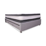 Cama Tarima Nido Blaser Gris Doble 140 X 190 Cm con Colchón y con Almohadas - CAMAS | Bylmo