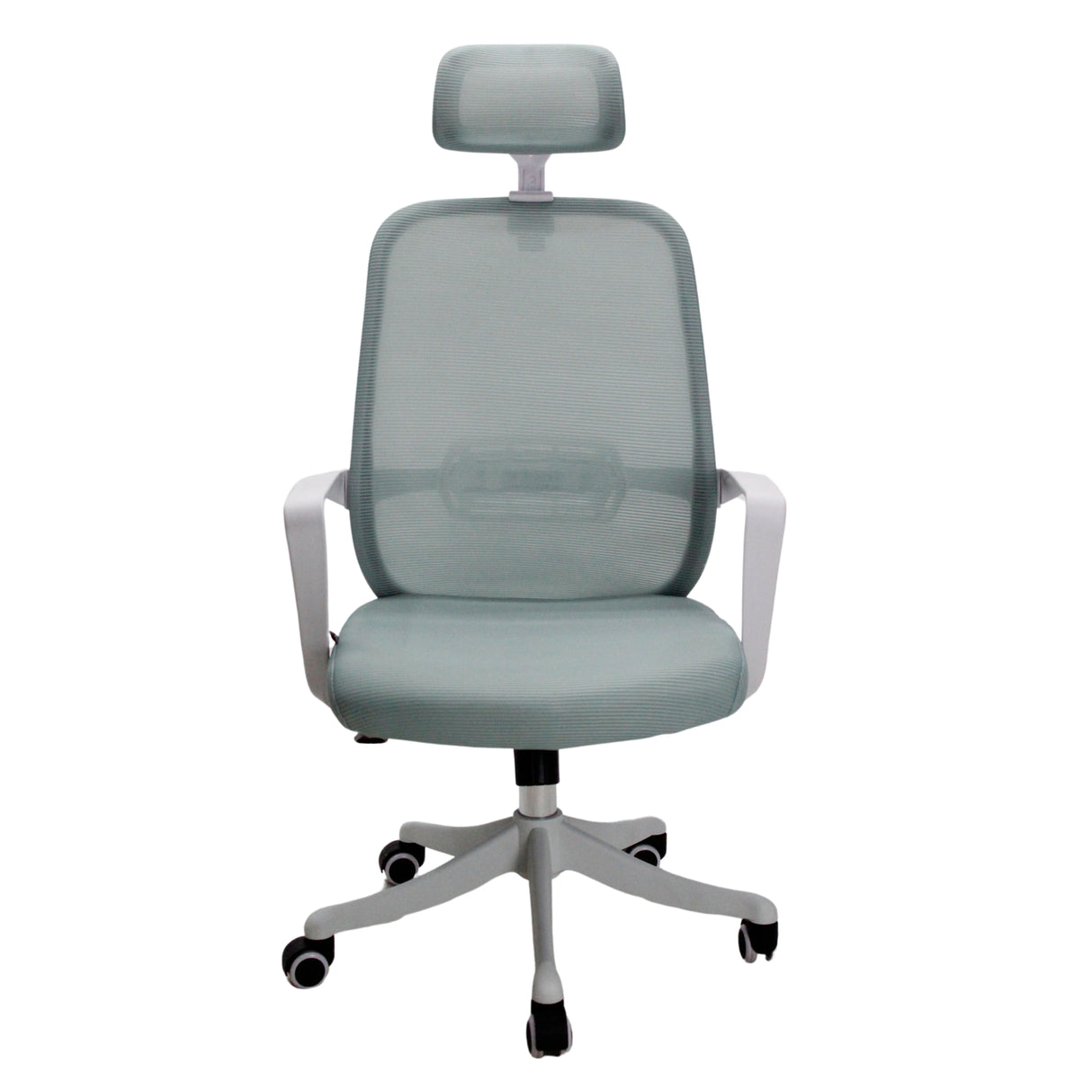 Silla Gerencial Cristal Azul Aguamarina 60x118cm con Apoya Brazos y con Apoya Cabezas - SILLAS DE OFICINA | Bylmo