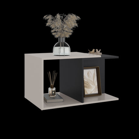 Mesa de Centro Cuera Capri y Wengue 75x3905cm Rectangular con Compartimientos - MESAS DE CENTRO | Bylmo