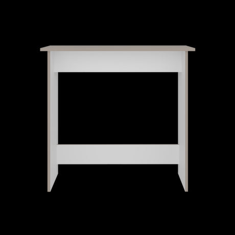 Escritorio Sion Bardolino y Blanco 80x75.6cm sin Cajones - ESCRITORIOS | Bylmo