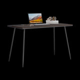 Escritorio Zurich Milan y Plomo 120.1x74.3cm sin Cajones - ESCRITORIOS | Bylmo