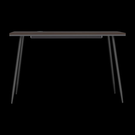 Escritorio Zurich Milan y Plomo 120.1x74.3cm sin Cajones - ESCRITORIOS | Bylmo