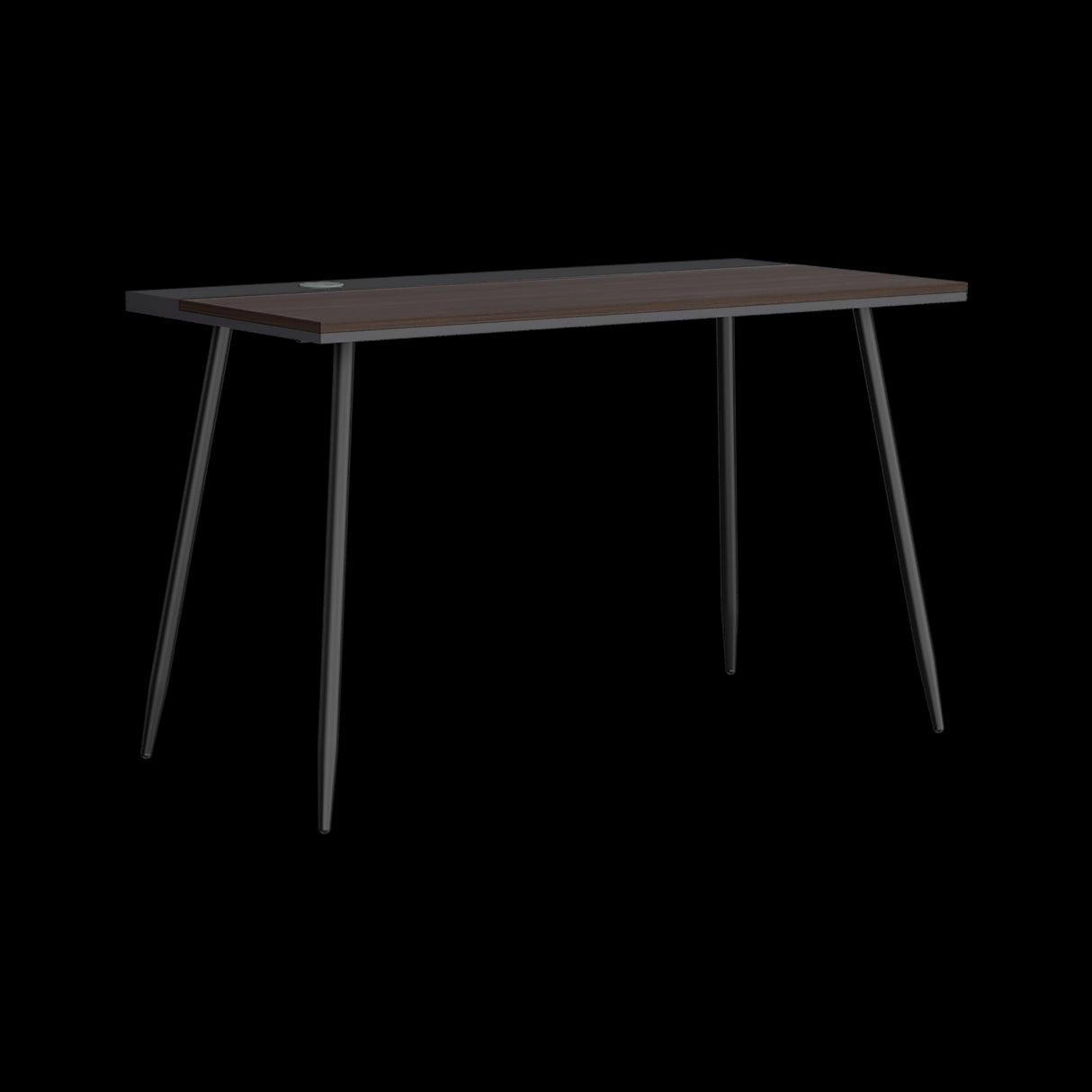Escritorio Zurich Milan y Plomo 120.1x74.3cm sin Cajones - ESCRITORIOS | Bylmo
