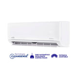 Aire Acondicionado Kalley Split Inverter Blanco Brillante 80.5x29.6cm 220 Voltios con Temporizador y con Control Remoto - AIRES ACONDICIONADOS | Bylmo