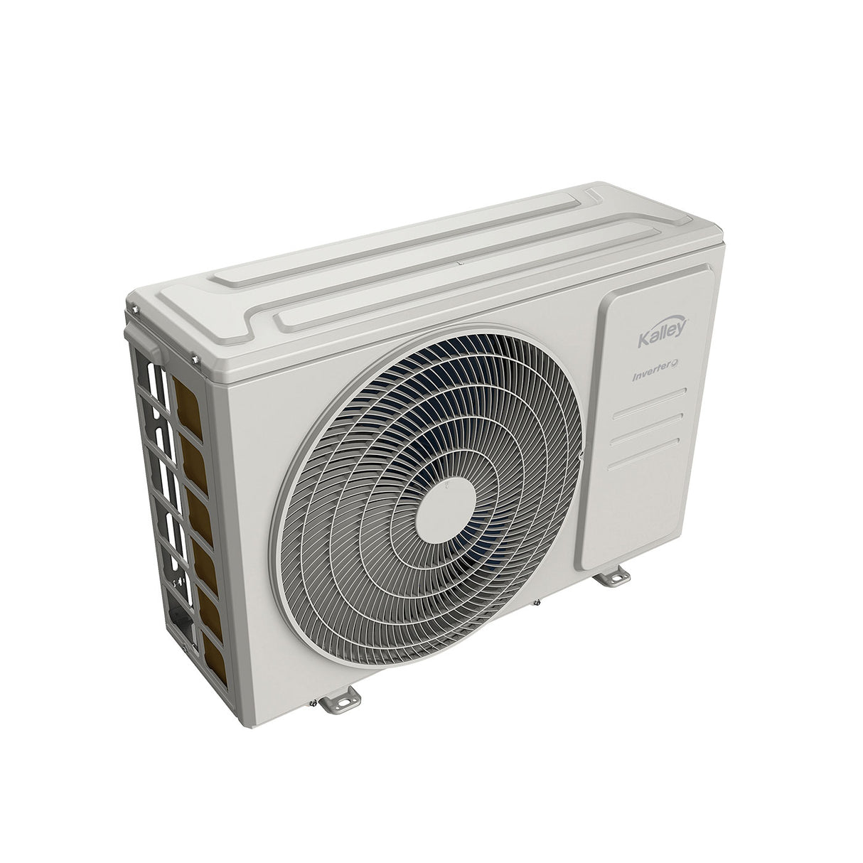 Aire Acondicionado Kalley Split Inverter Blanco Brillante 80.5x29.6cm 220 Voltios con Temporizador y con Control Remoto - AIRES ACONDICIONADOS | Bylmo