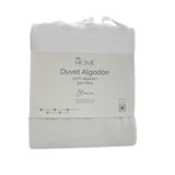 Funda de Duvet Conttont Blanco 180x240cm Doble Faz para Cama Sencilla - TENDIDOS Y CUBRELECHOS | Bylmo