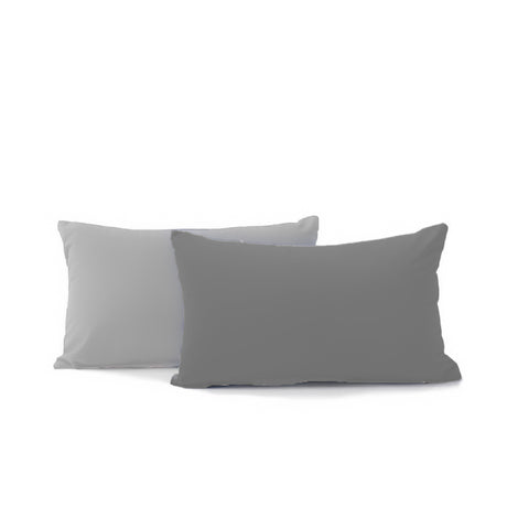 Combo Edredón Acolchado Bicolor Gris Oscuro y Gris Claro 280x240cm Doble Faz para Cama King - TENDIDOS Y CUBRELECHOS | Bylmo